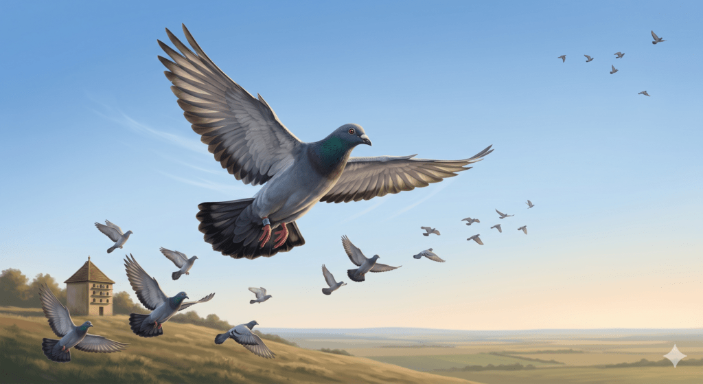 programme d'entraînement progressif pour pigeon