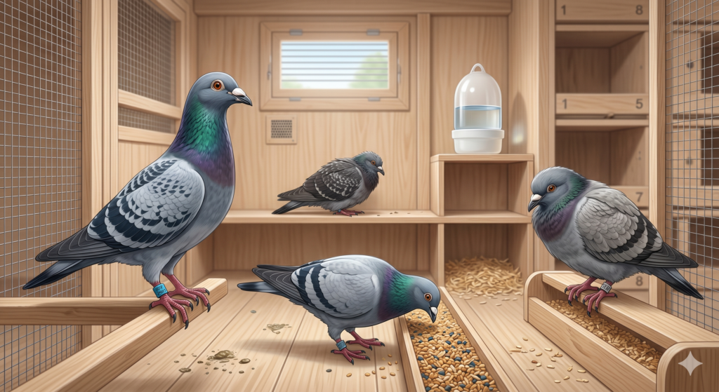 santé pigeon voyageur