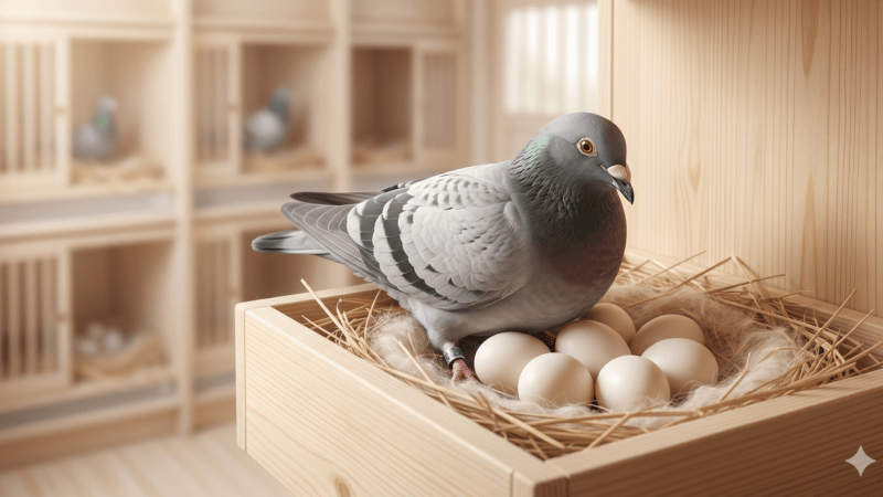 incubation couvage pigeon voyageur guide éleveur
